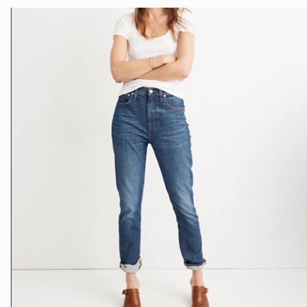 Madewell Eco Collection Boyfriend High Rise Slim-NWT